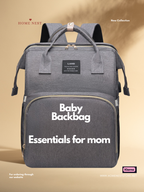 Baby backbag-The Only Bag Moms Need On-The-Go