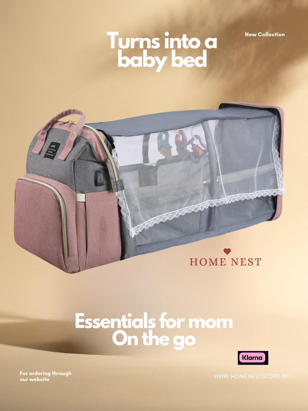 Baby backbag-The Only Bag Moms Need On-The-Go