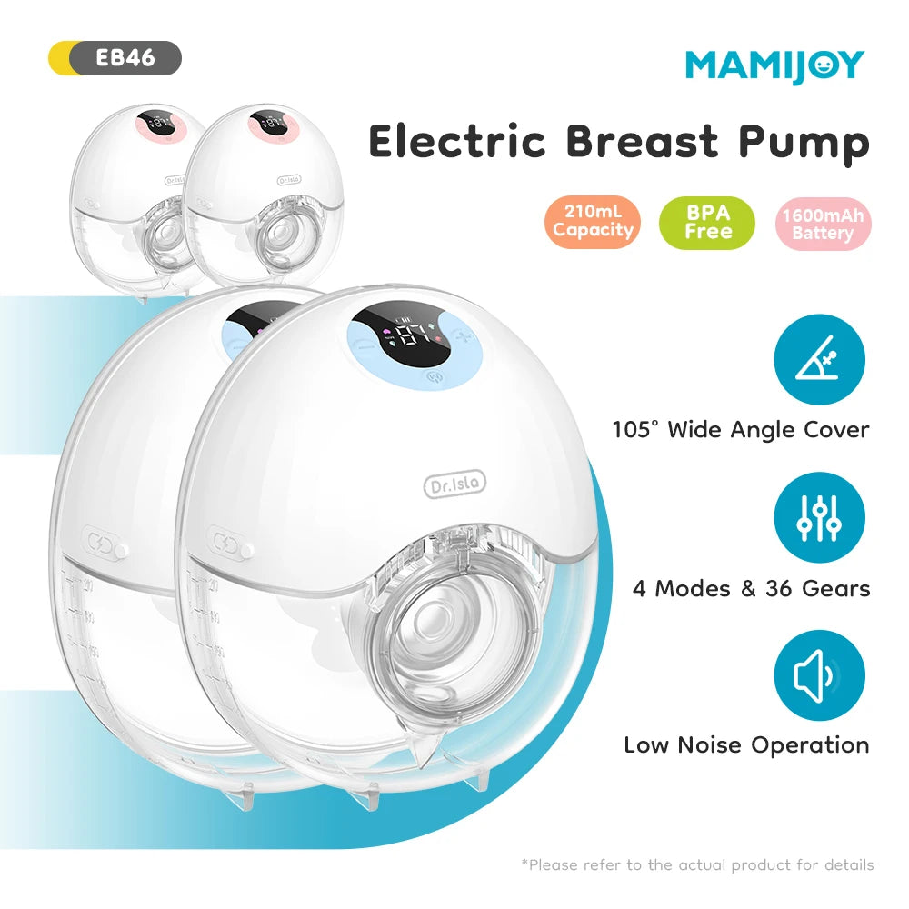 Wearable Breast Pump for Stress-Free Feeding -2 PCS