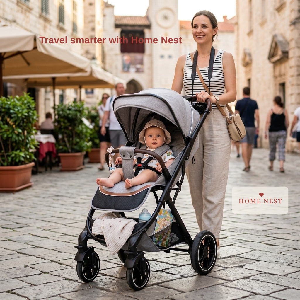 Travel Baby Stroller Ultra-lightweight  For 0-4 Year Old