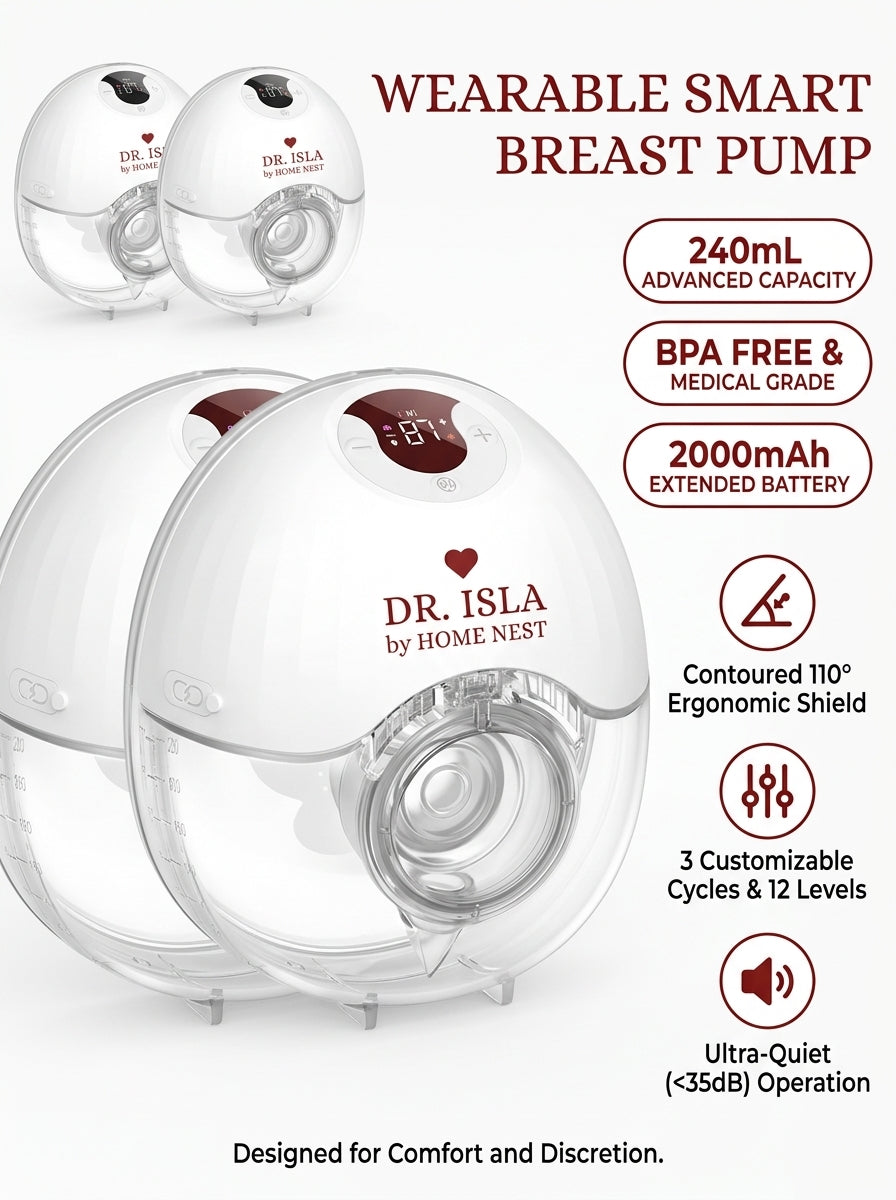 Wearable Breast Pump for Stress-Free Feeding -2 PCS
