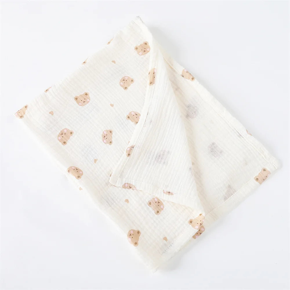 Cotton Swaddle Blanket for newborn Babies.