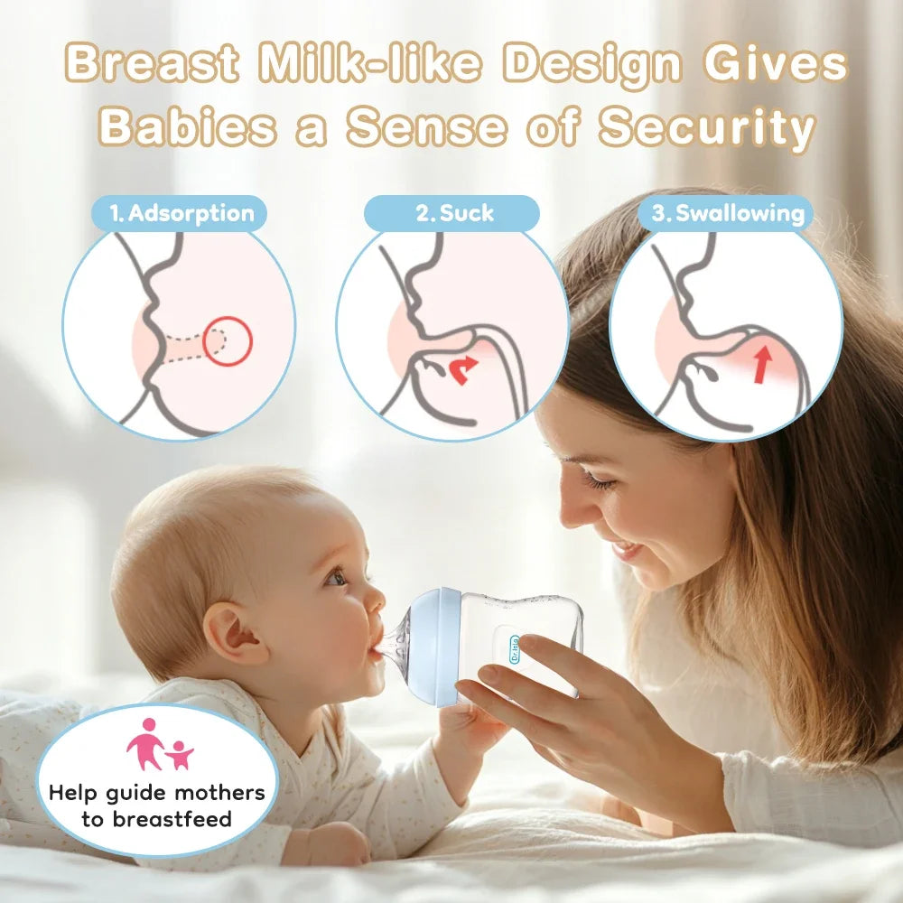 Baby Milk Bottle with Handle