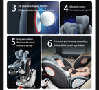 baby safety seats  from 0-12 years
