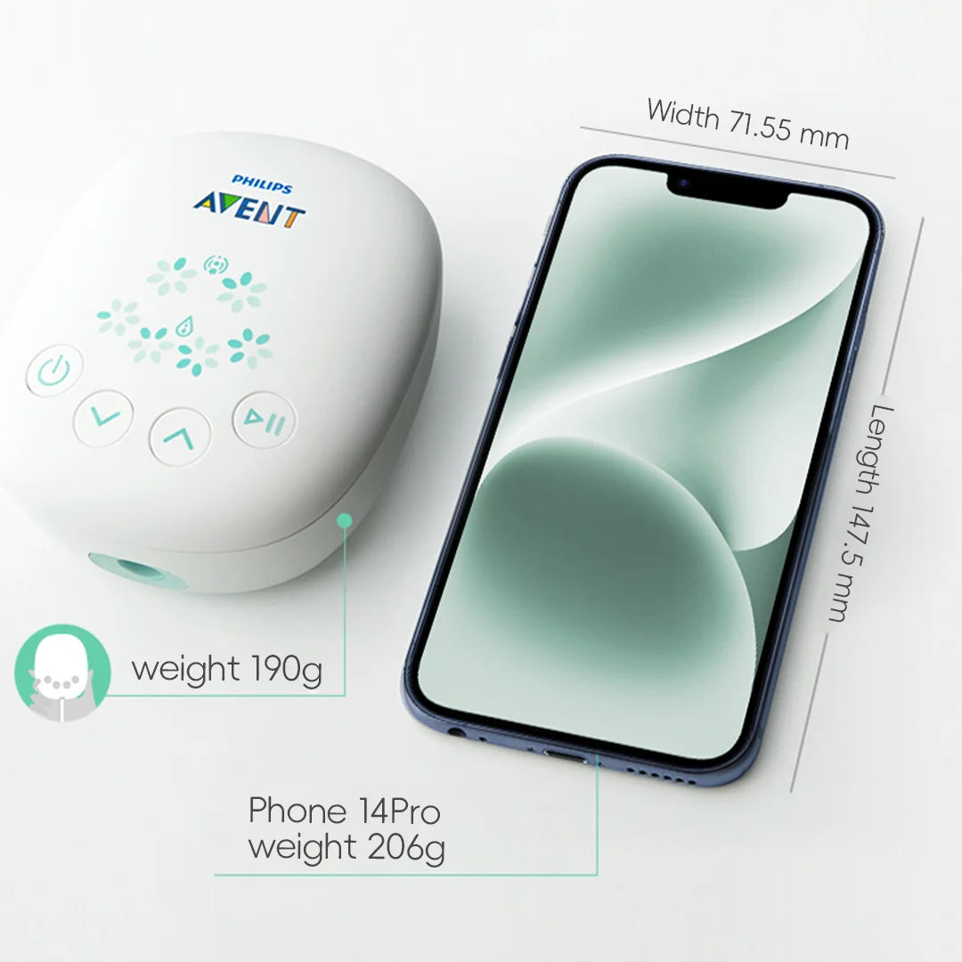 PHILIPS AVENT Bärbar Enkel Elektrisk Bröstpump