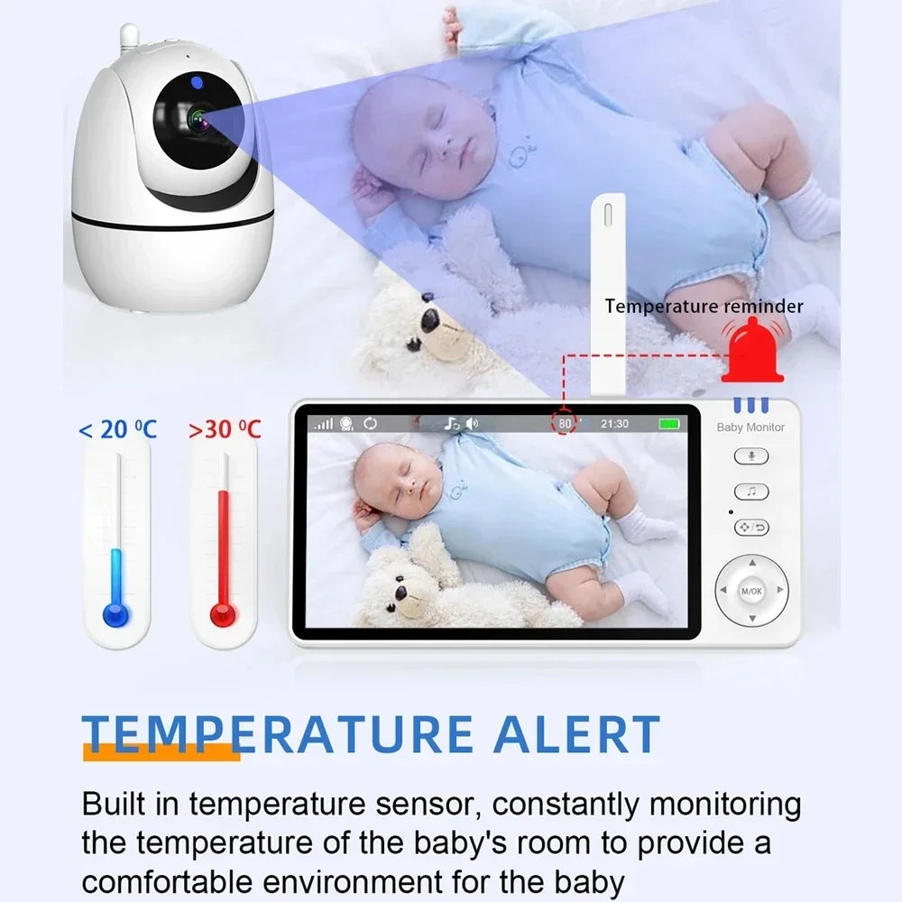 Baby Monitor With Camera-Stay close to your little one