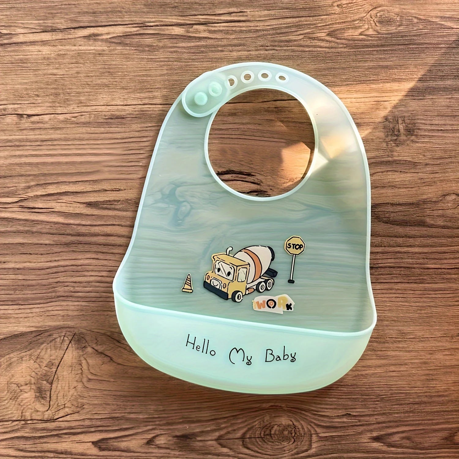 Adorable Waterproof Silicone Baby Bibs 🐻