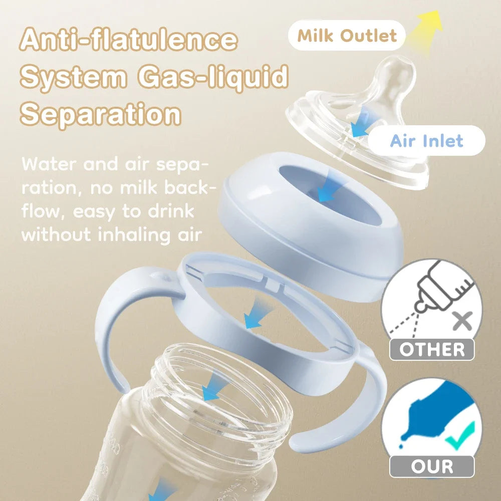 Baby Milk Bottle with Handle