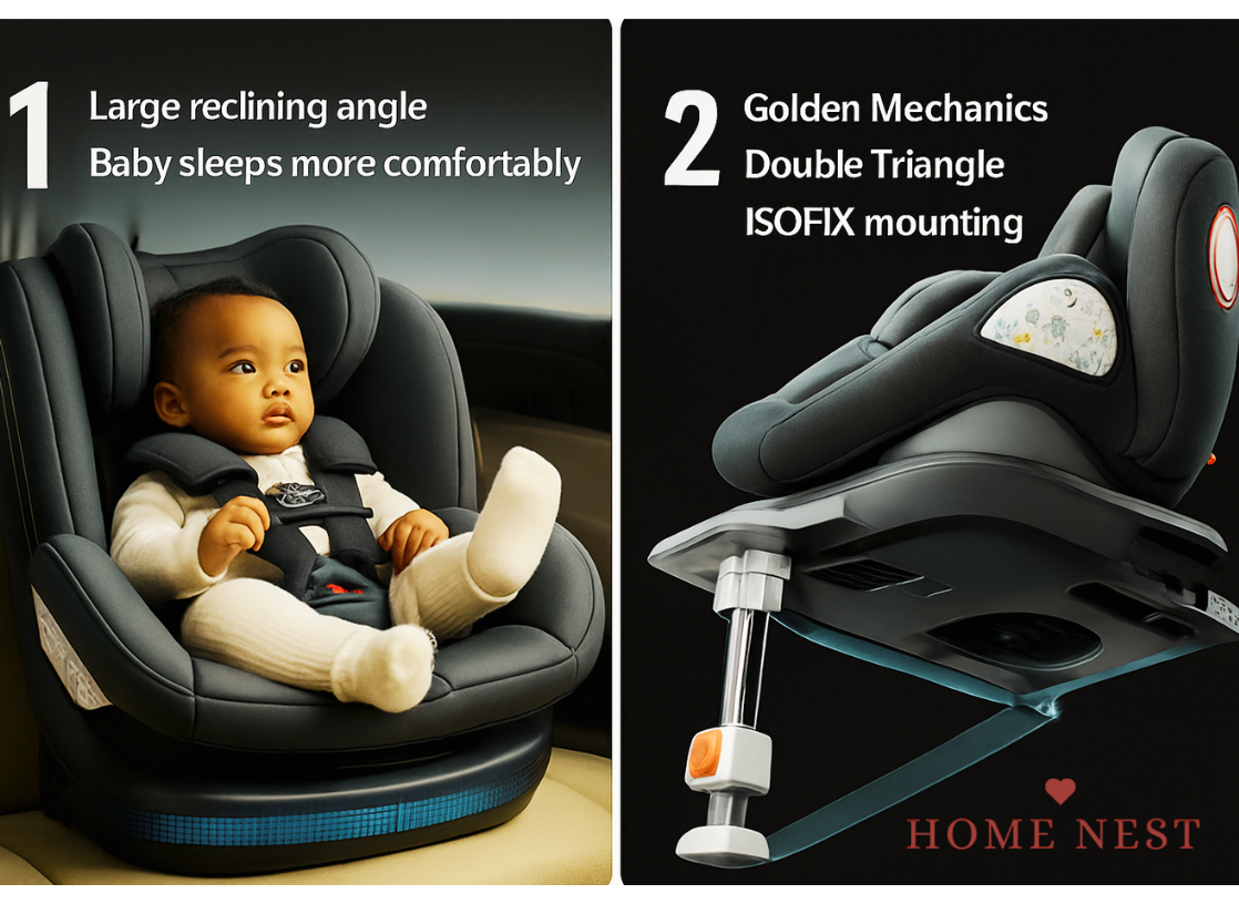 baby safety seats  from 0-12 years