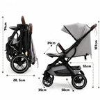 Ultra-Light Travel Baby Stroller (0–4 Years) – Foldable & Cabin-Friendly