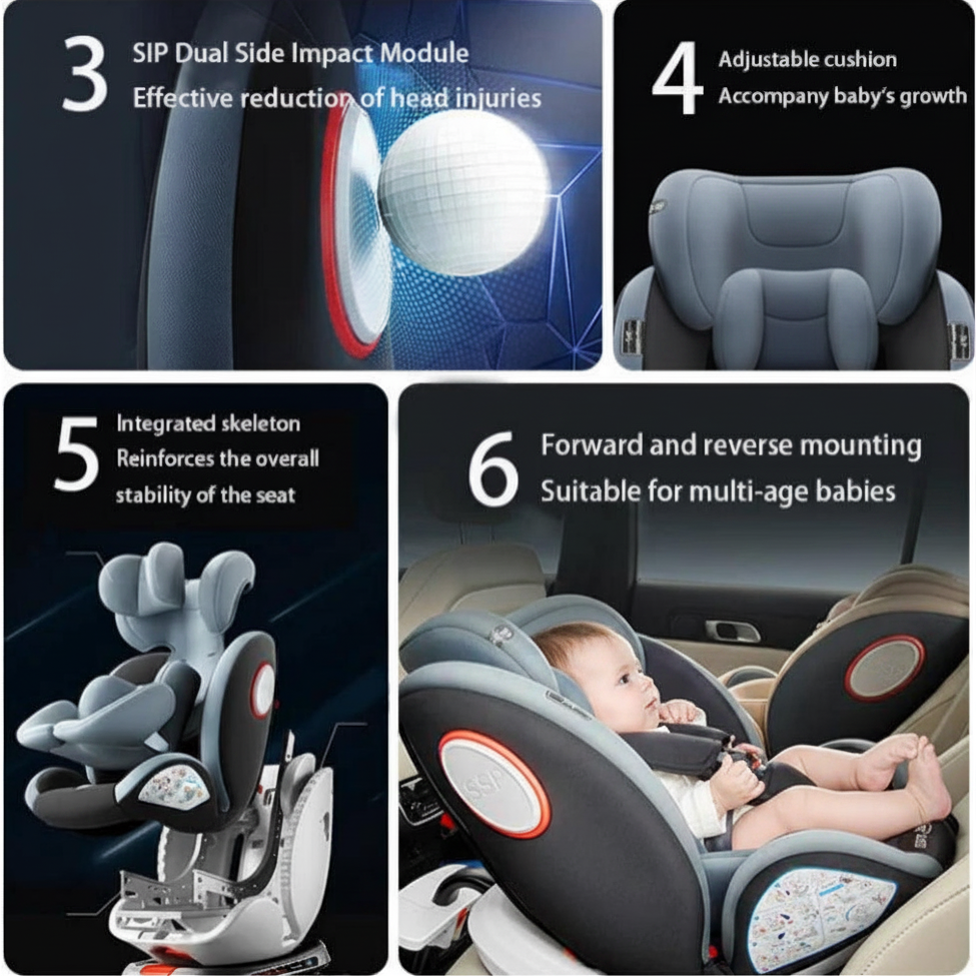 Growsafe™-One Seat That Grows With Your Child