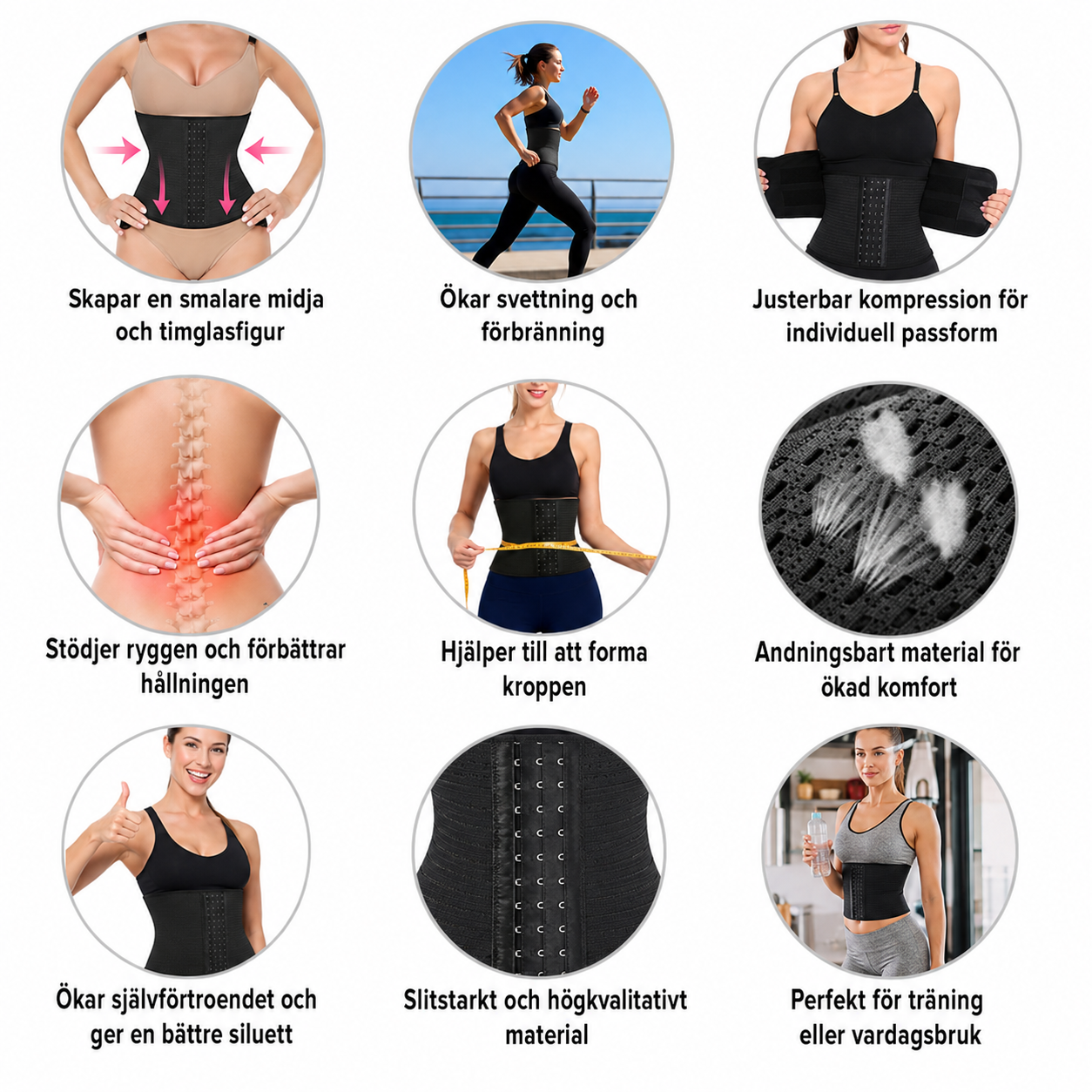 Känn dig som dig själv igen — MamaShape™ Postpartum Stödkorsett